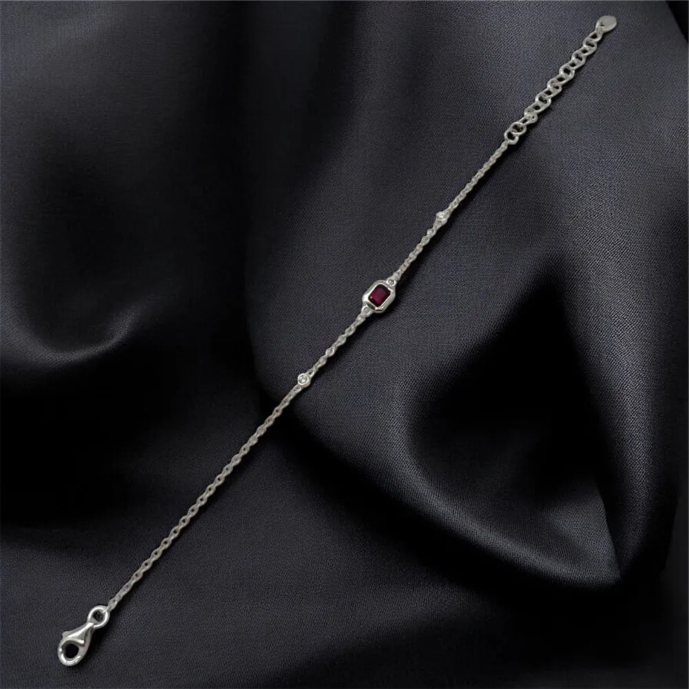 Bracciale ''Rosso Minimal''
